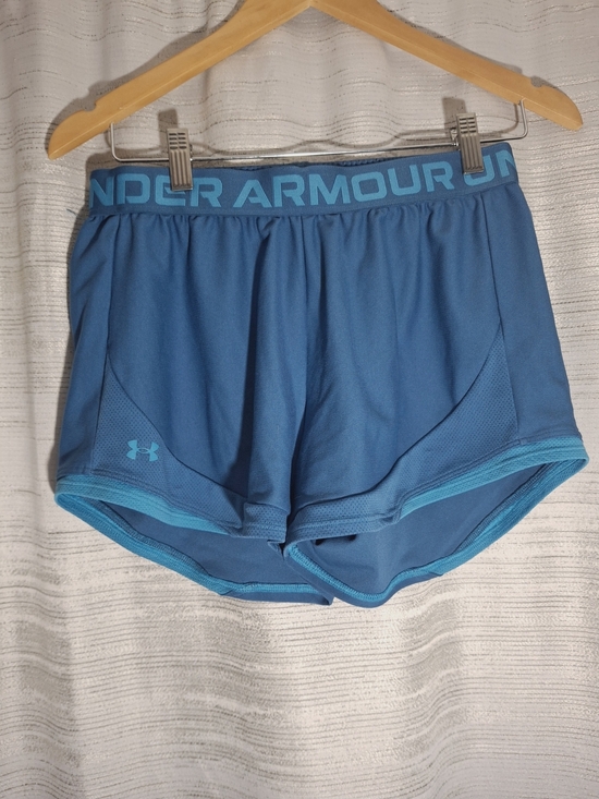 Under Armour Pants - Under Armour Women's Blue Athletic Shorts Medium